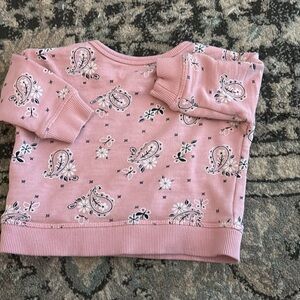 Pink Paisley Gymboree Little Girl Top